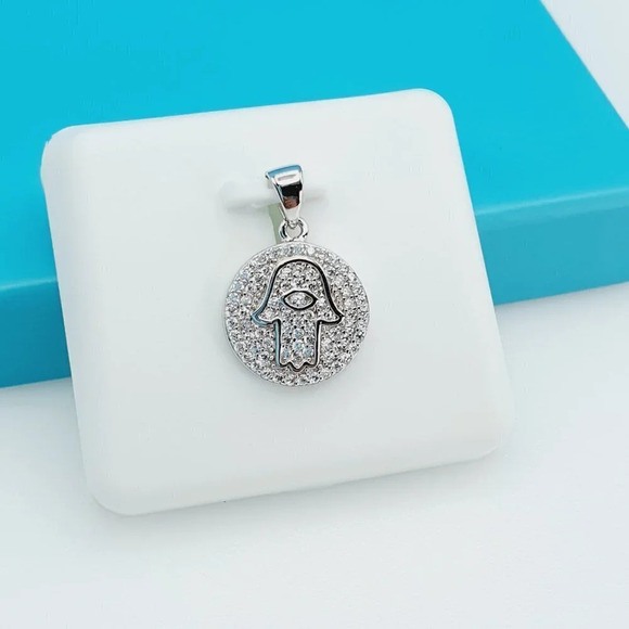"925 Sterling Silver CZ Beautiful Pendant for Women, 1USPAR4077 - Picture 10 of 11